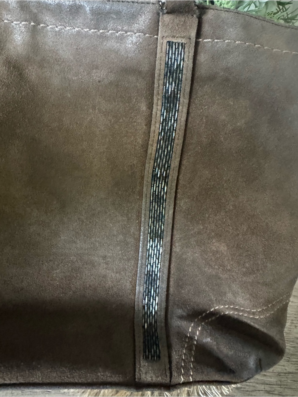 VINTAGE 2005 COACH Brown Suede Leather Tote Bag ATTENTION Collectors - Picture 7 of 10